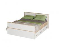 Кровать 1400 Сакура Дуб сонома (БТС)